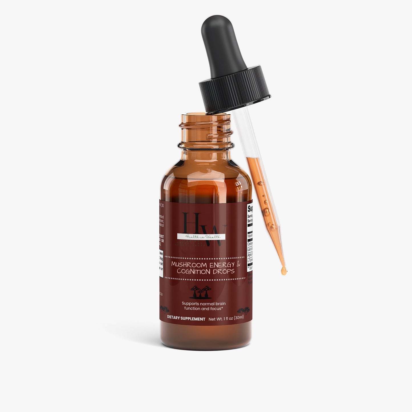 Mushroom Energy & Cognition Drops