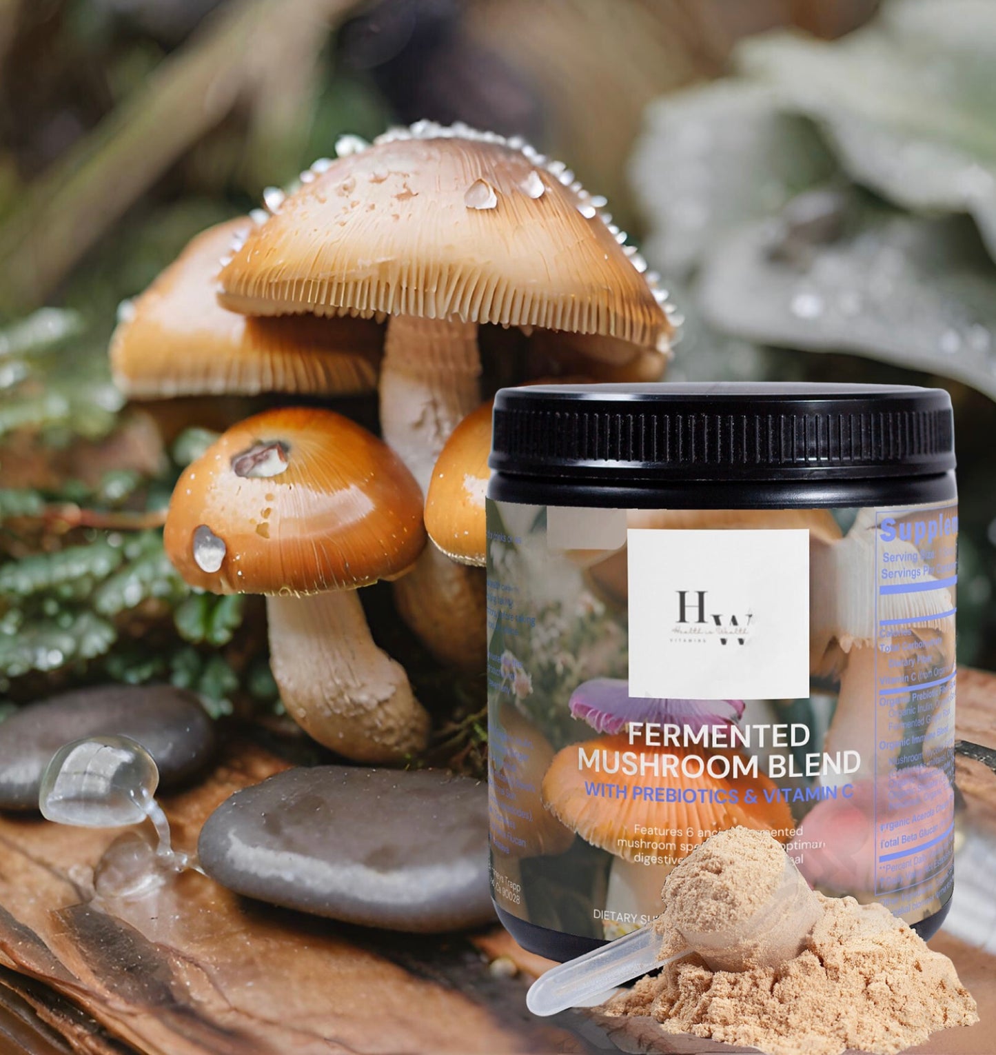 Fermented Mushroom Blend